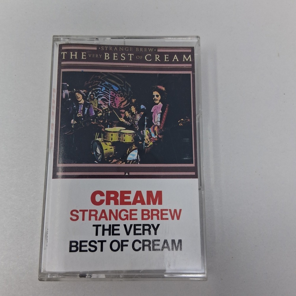 Cream Strange Brew The Very Best of Cream Cassette Tape 1983 Polydor 811 639-4